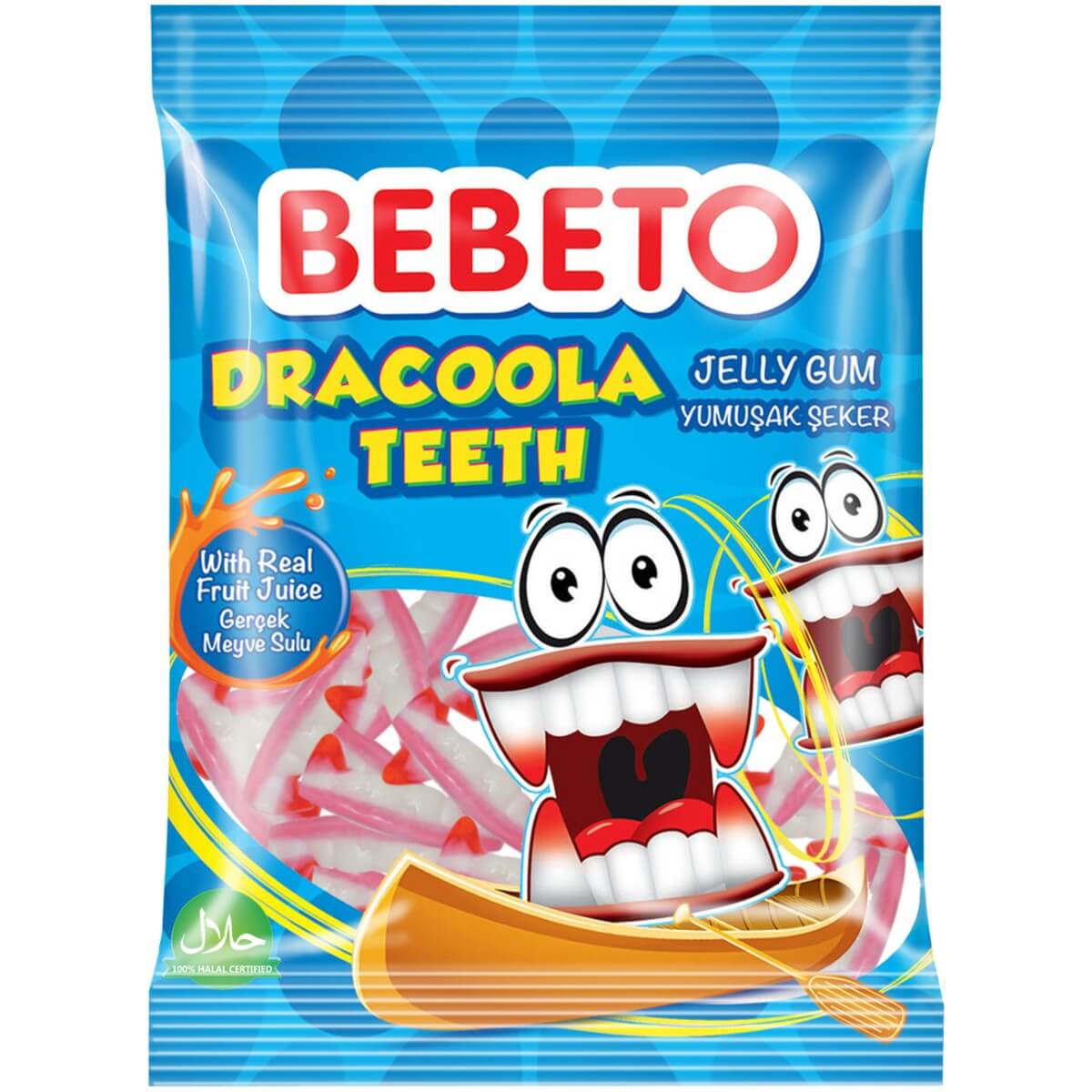 Läs mer om Bebeto Dracoola Teeth 80g