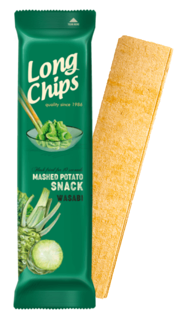 Läs mer om Long Chips Wasabi 75g