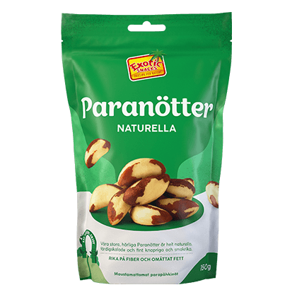 Exotic Snacks Paranötter Naturella 150g