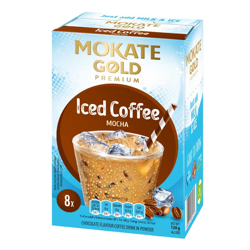 Läs mer om Mokate Iskaffe Gold Mocha 8-Pack 120g