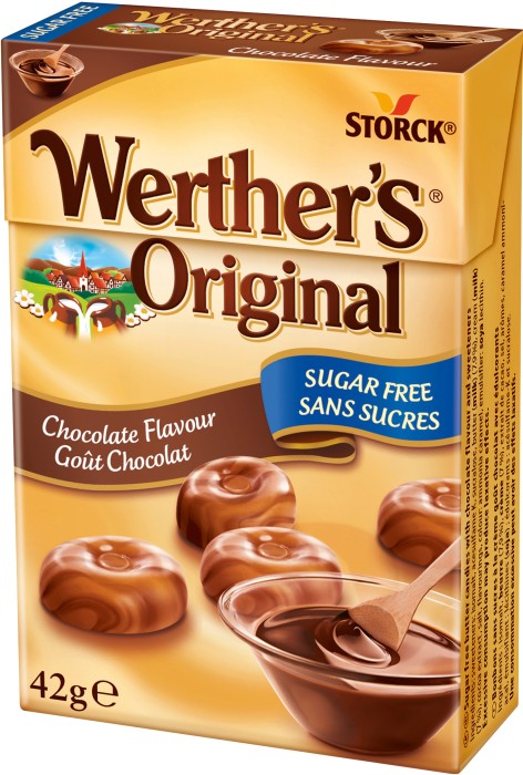 Werthers Original Chocolate Sugar Free 42g