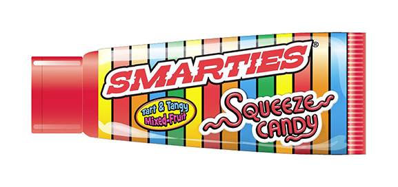 Läs mer om Smarties Squeeze Candy 64g