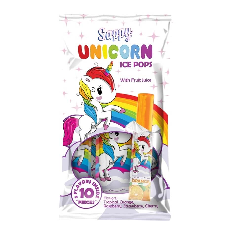 Läs mer om Sappy Unicorn Isglass 10-Pack 50ml
