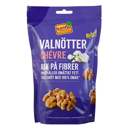 Exotic Snacks Valnötter Med Chèvre 140g