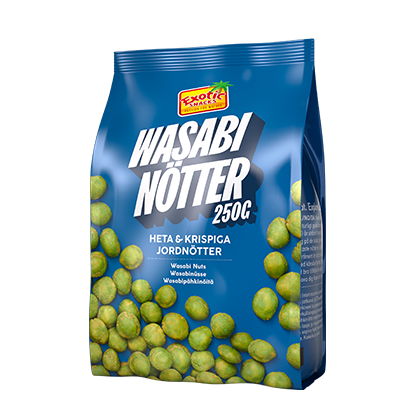 Exotic Snacks Wasabinötter 250g