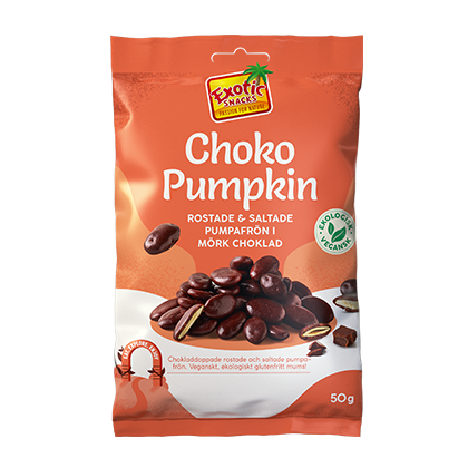 Läs mer om Exotic Snacks EKO Chokopumpkin 50g