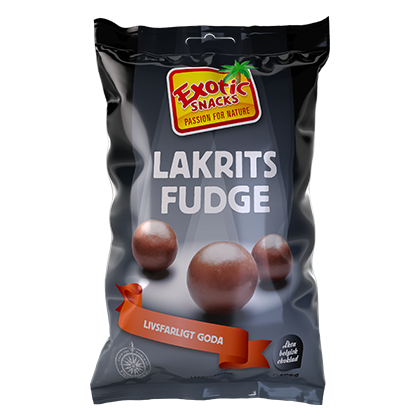 Läs mer om Exotic Snacks Lakritsfudge 160g