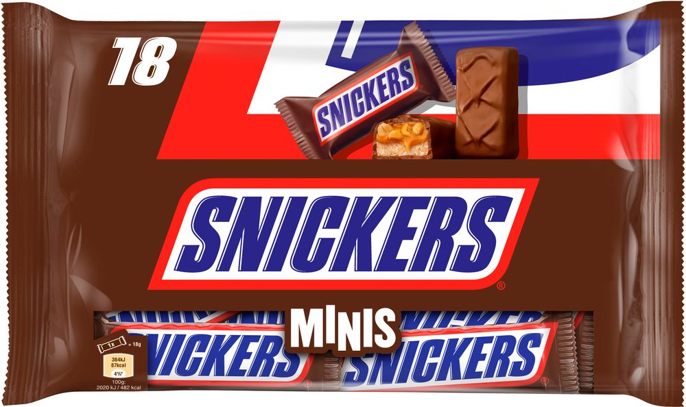 Läs mer om Snickers Minis 366g