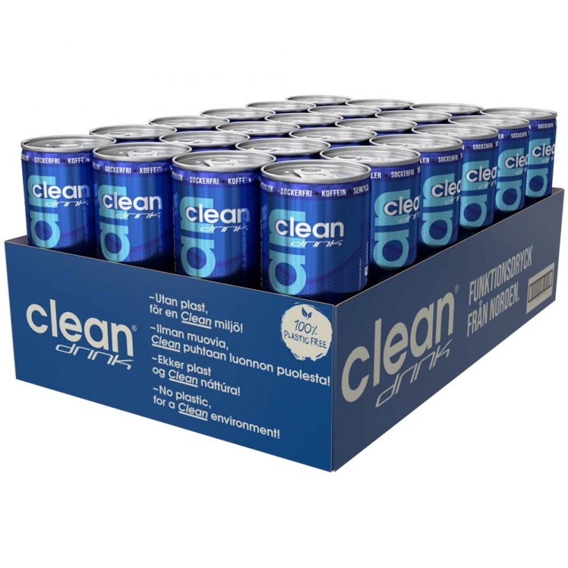 Läs mer om Clean Drink - Friska Bär 33cl x 24st