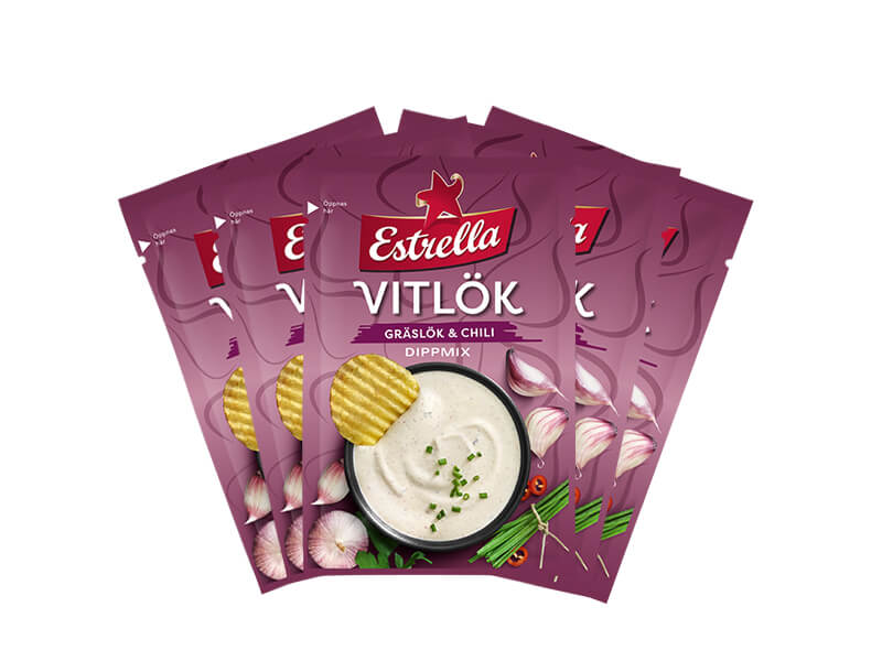 Estrella Dipmix Vitlök 23g x 5st