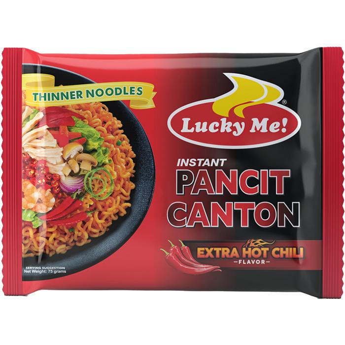 Läs mer om Pancit Canton Extra Hot Chili Flavor Noodles 60g