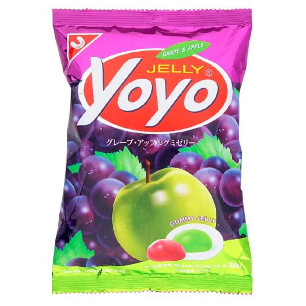 Läs mer om Yoyo Jelly Grape & Apple 80g