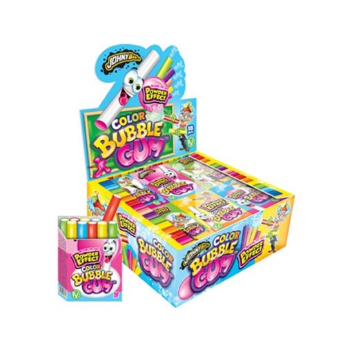 Läs mer om Johny Bee Bubbelgum Sticks 35g