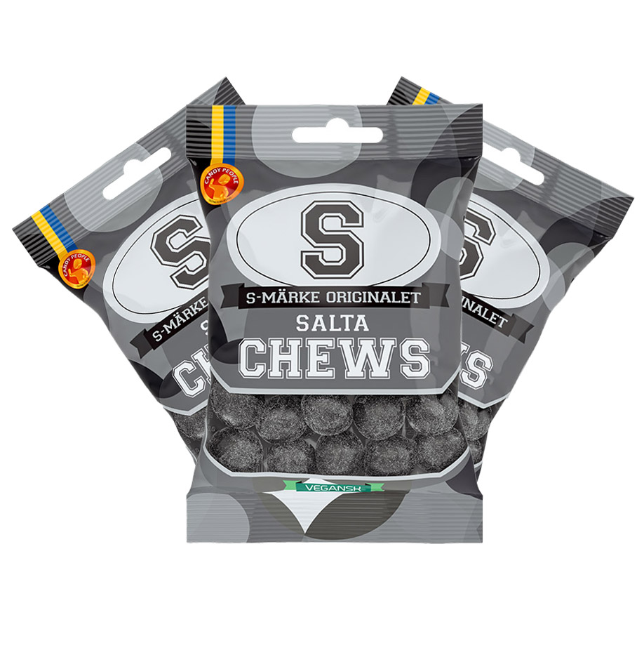 S-Märke Chews Salta 70g x 3st