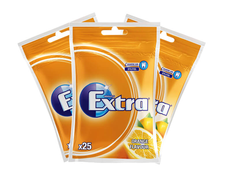 Wrigleys Extra Tuggummi Orange 35g x 3st