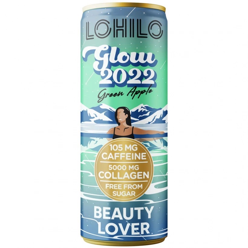 LOHILO Collagen Drink - Glow 22 Green Apple 33cl