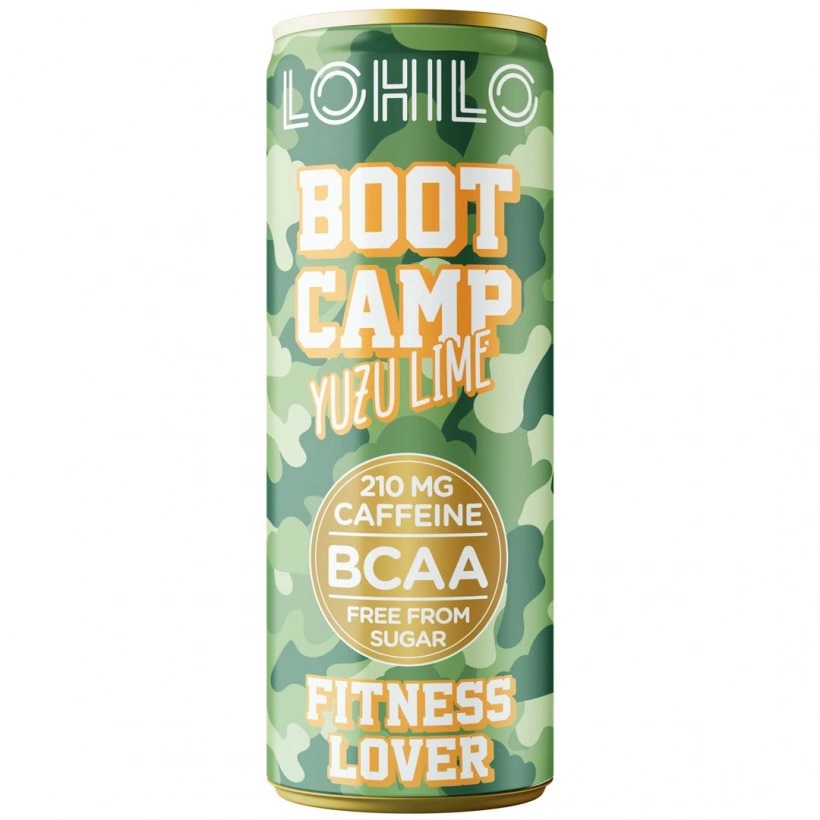 LOHILO BCAA Drink - Boot Camp Yuzu Lime 33cl