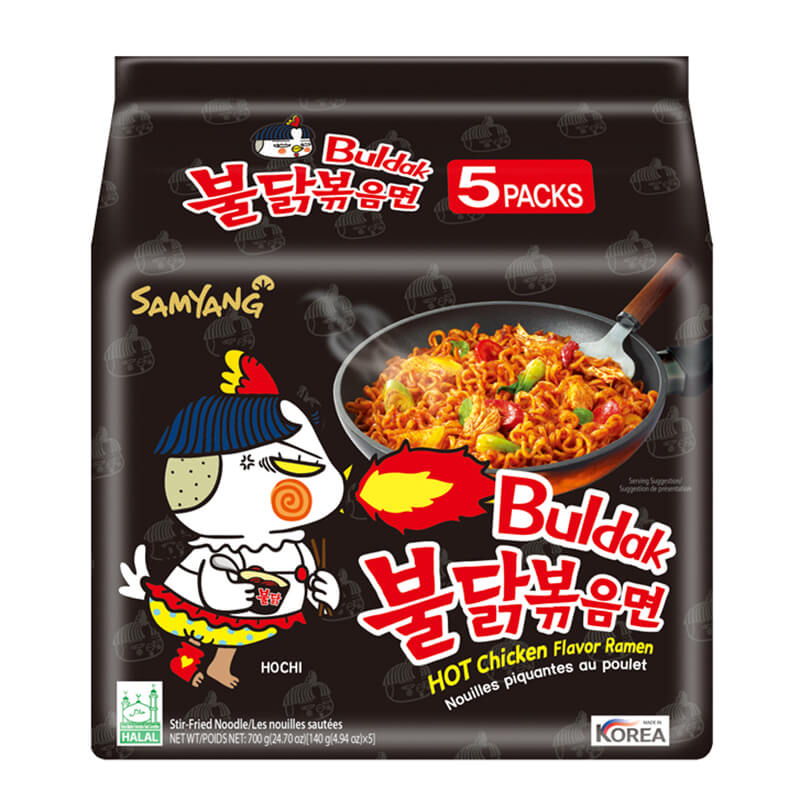 Läs mer om Samyang Hot Chicken Flavor Ramen 140g x 5st