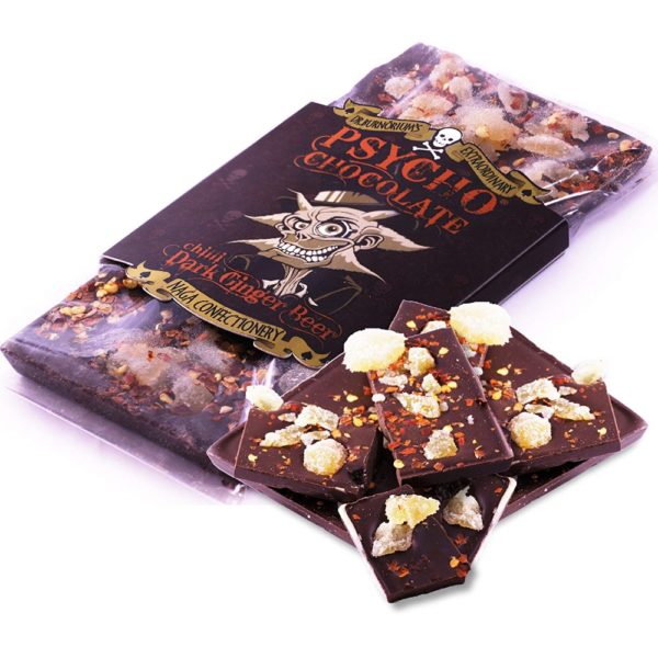 Psycho Chocolate - Naga Chili Dark Ginger Beer 100g