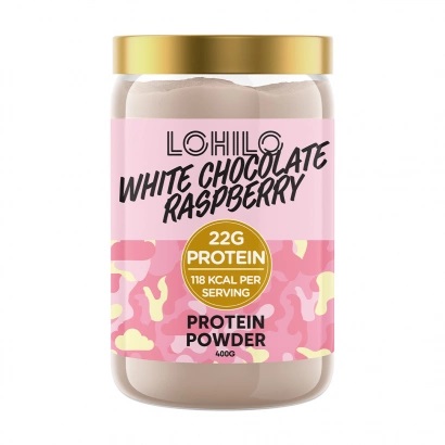 LOHILO Proteinpulver - White Chocolate Raspberry 400g