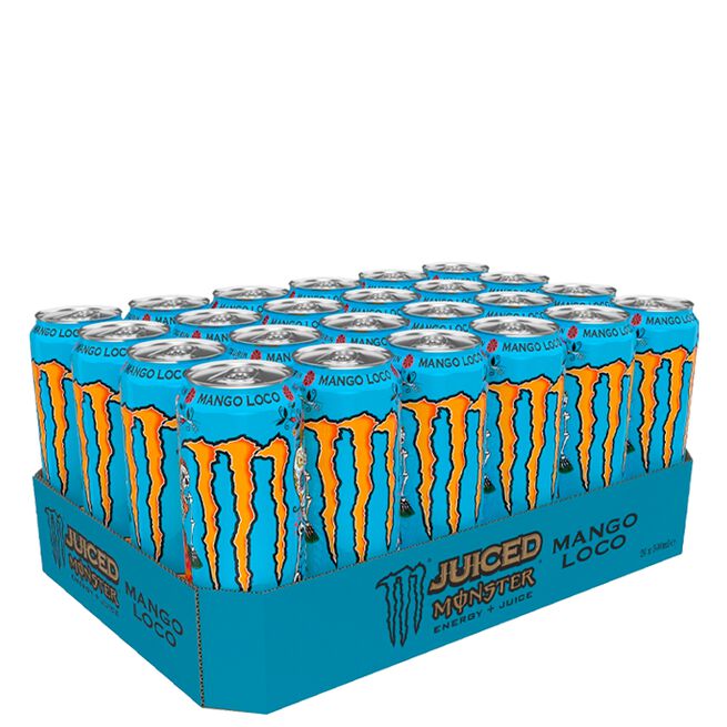 Läs mer om Monster Energy Juice Mango Loco 50cl x 24st