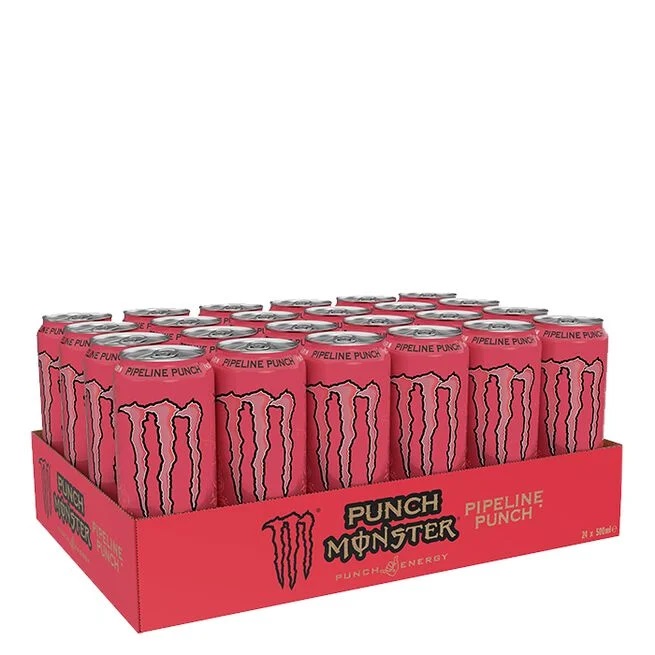 Läs mer om Monster Energy Juice Pipeline Punch 50cl x 24st