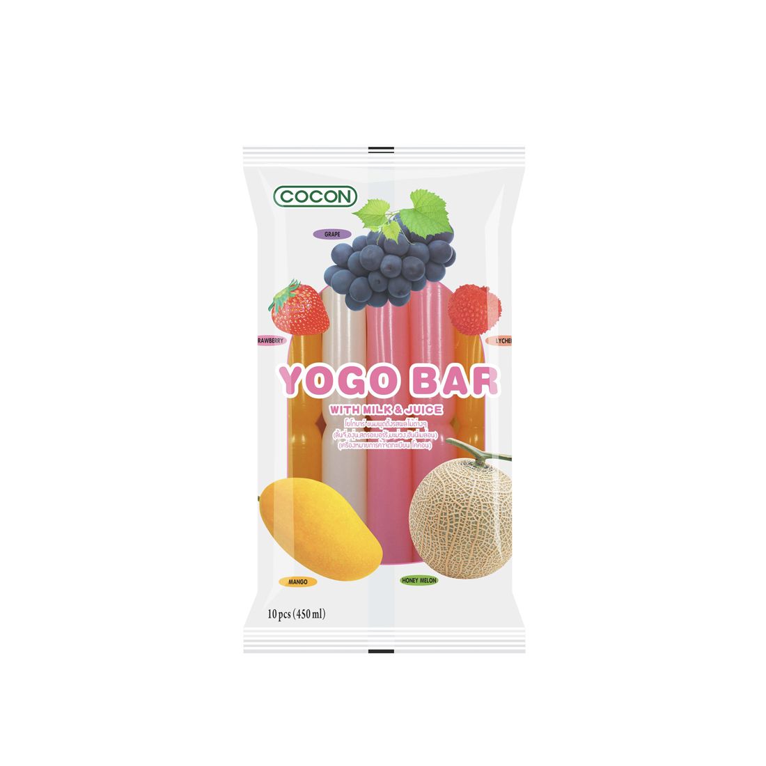 Cocon Yogo Bar Mixed Fruit 450g