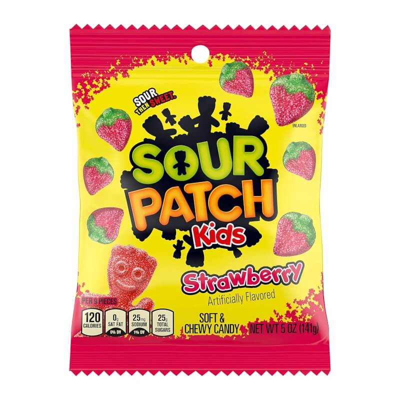Läs mer om Sour Patch Kids Strawberry 141g