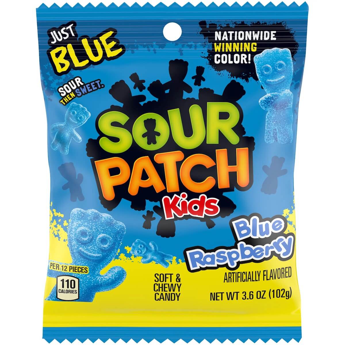 Läs mer om Sour Patch Kids Blue Raspberry 102g