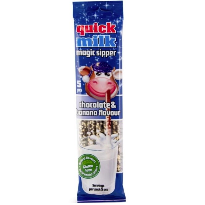 Läs mer om Quick Milk - Choklad & Banan 5-pack