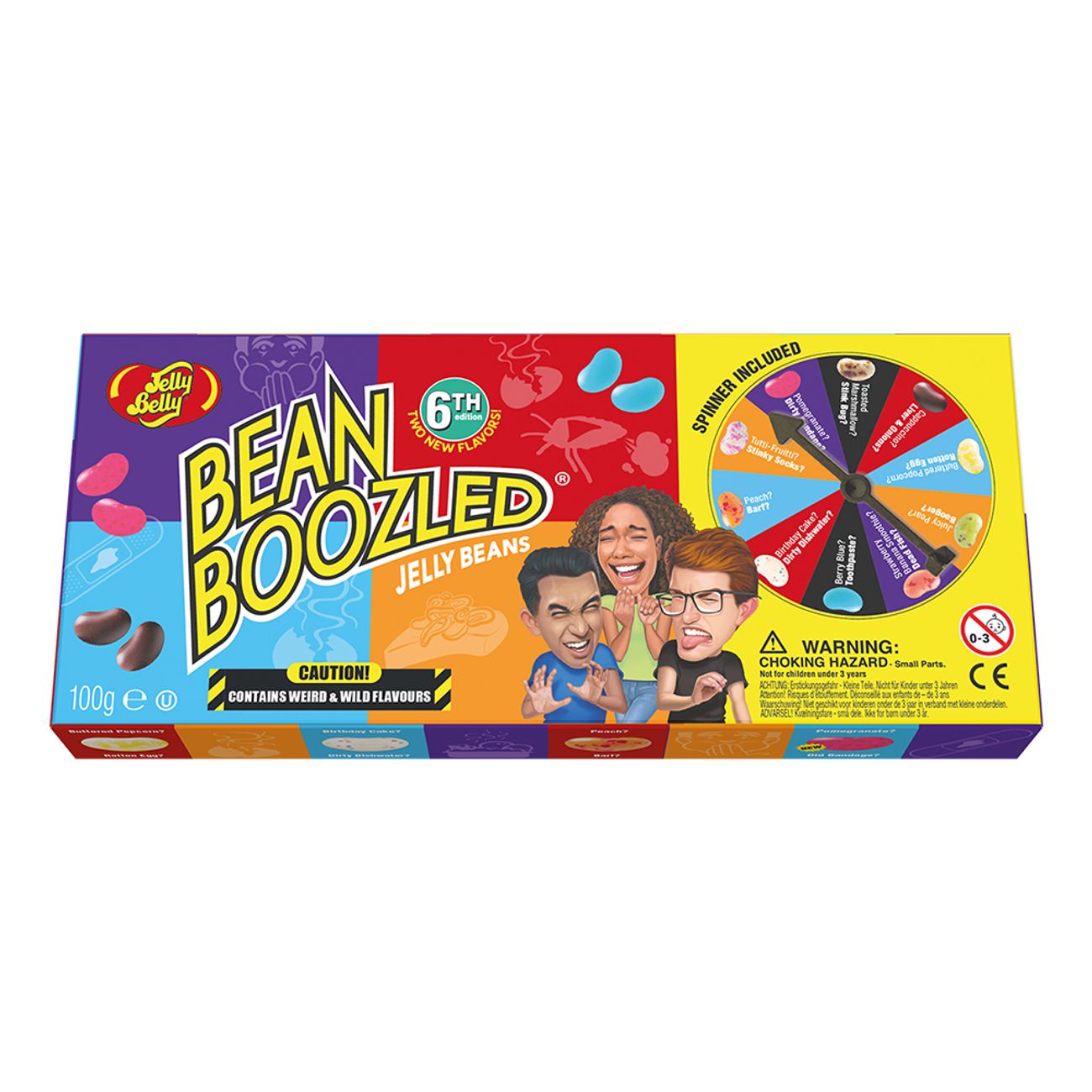 Jelly Belly Beanboozled Spinner Gift box 6th Edition