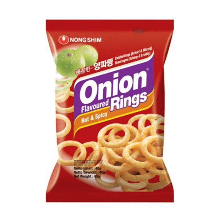 Läs mer om Nongshim Onion Rings Hot & Spicy 40g