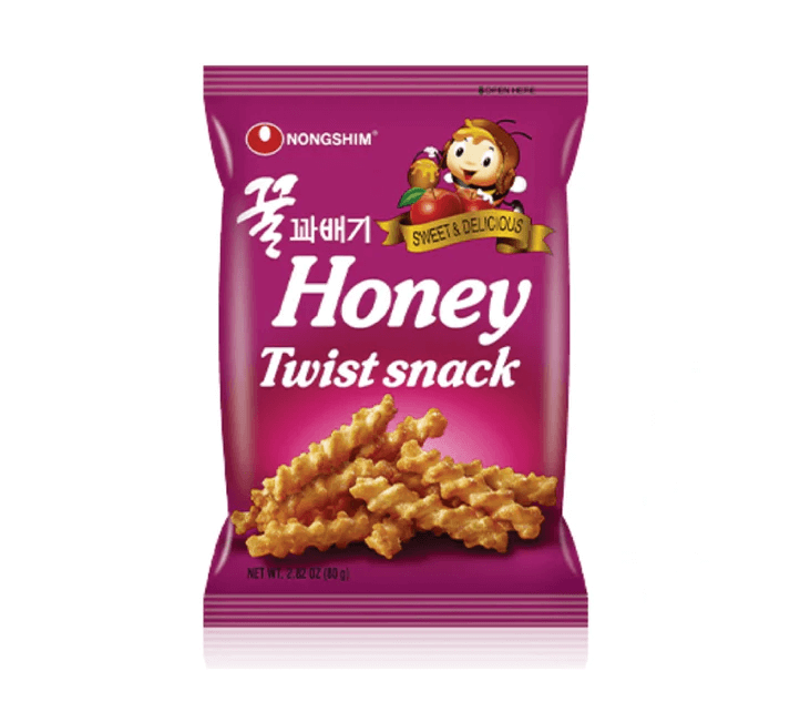 Läs mer om Nongshim Twist Snack Honey & Apple 75g