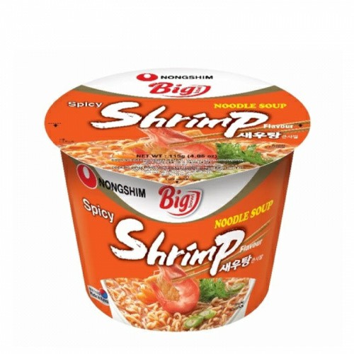 Läs mer om Nongshim Spicy Shrimp Noodle Soup 115g