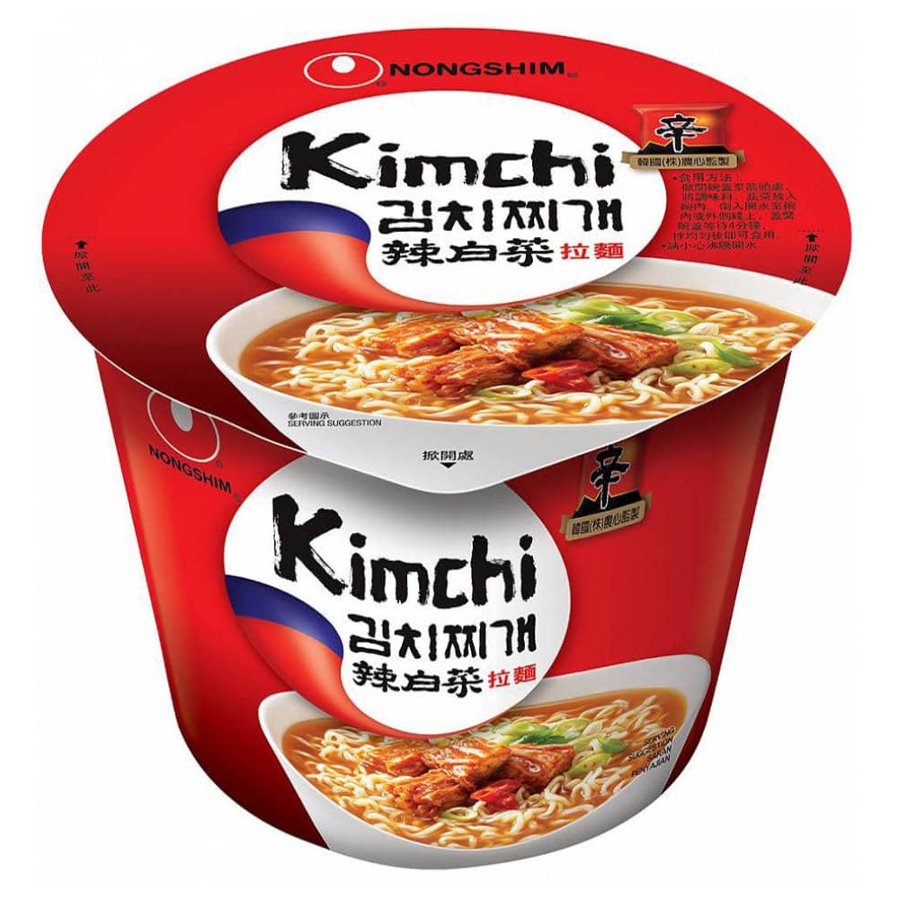 Läs mer om Nongshim Kimchi Noodle Big Bowl 112g