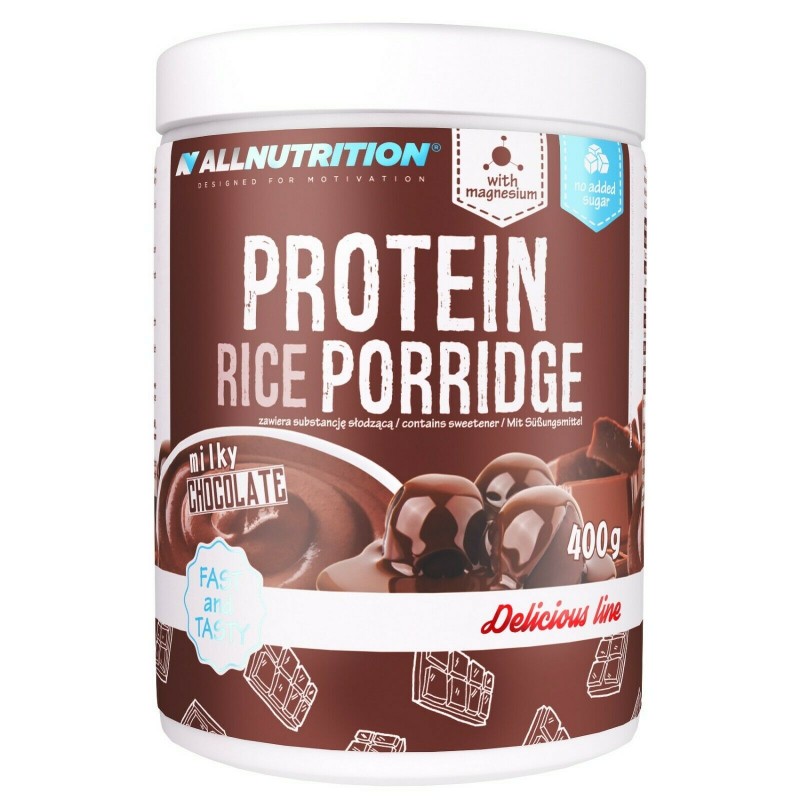 Läs mer om Allnutrition Protein Rice Porridge Chocolate 400g