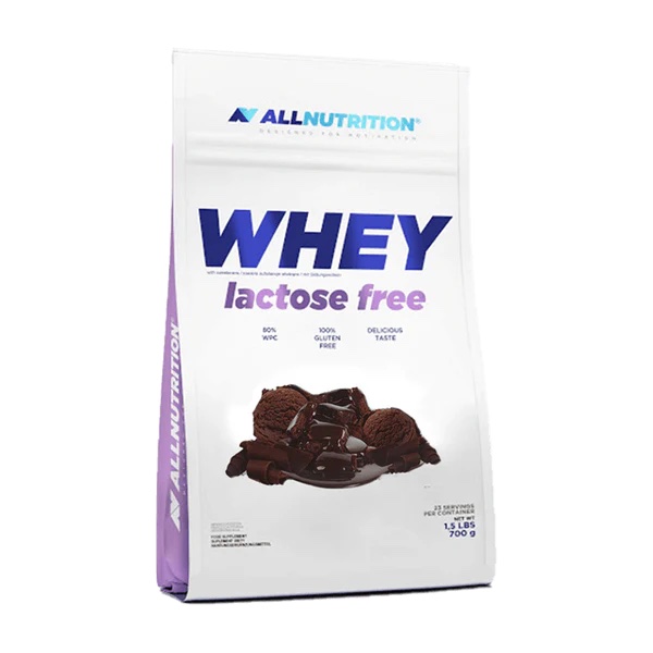 Läs mer om Allnutrition Laktosfritt Whey - Choklad 700g