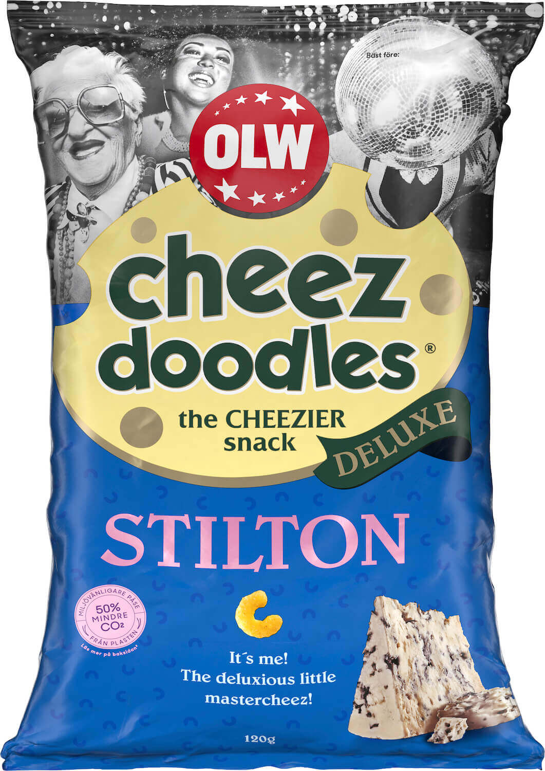 OLW Cheez Doodles Stilton Deluxe 90g