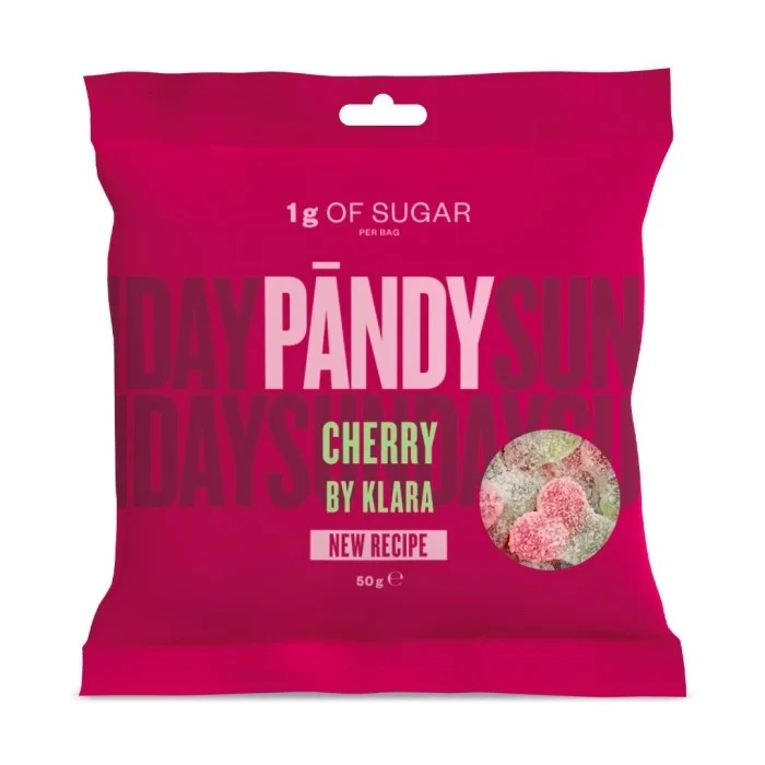 Läs mer om Pändy Candy Cherry by Klara 50g