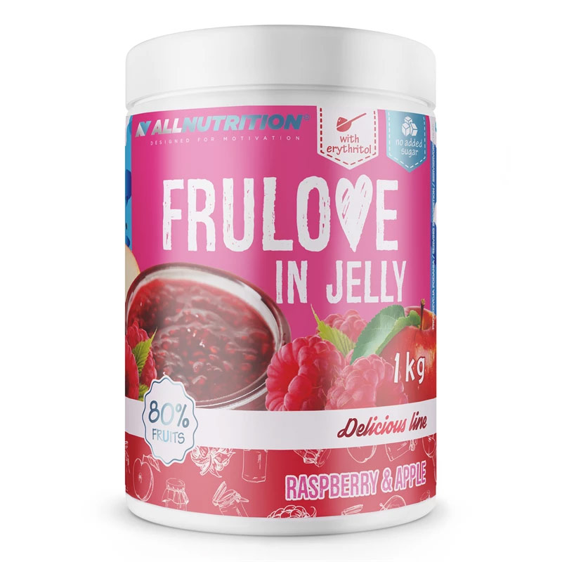 Läs mer om Allnutrition Frulove in Jelly - Raspberry & Apple 1kg