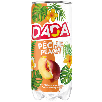 Läs mer om Dada Sparkling Water - Peach 33cl