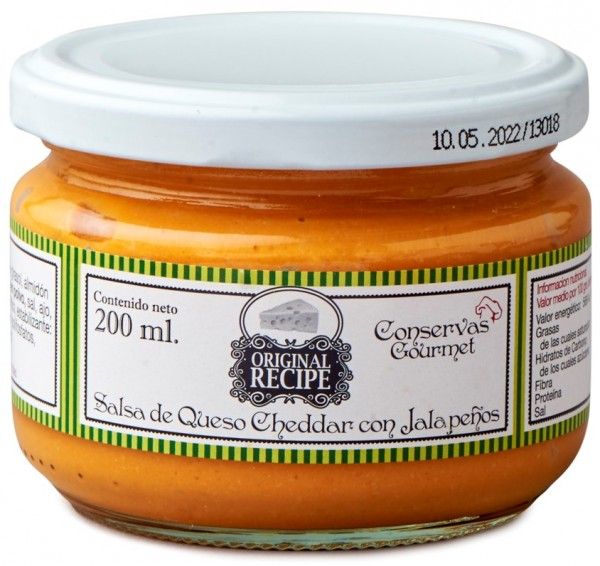 Queso cheddar con jalapeno Don Ignacio 220g