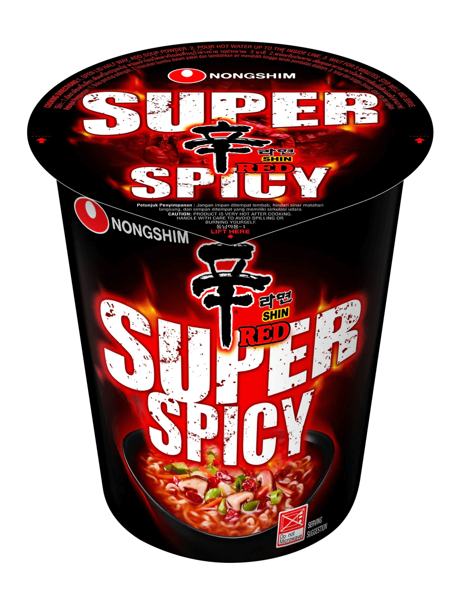 Läs mer om Nongshim Shin Ramyun Super Spicy Cup 68g