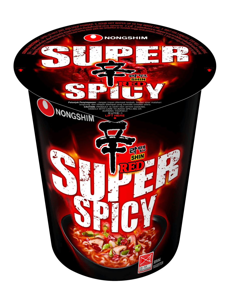 Nongshim Shin Ramyun Super Spicy Cup 68g