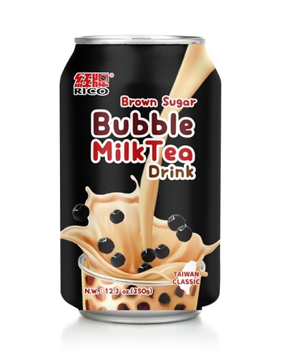 Läs mer om Rico Bubble Milk Tea - Brown Sugar 350g