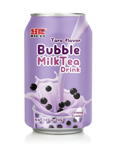 Läs mer om Rico Bubble Milk Tea Taro 350g