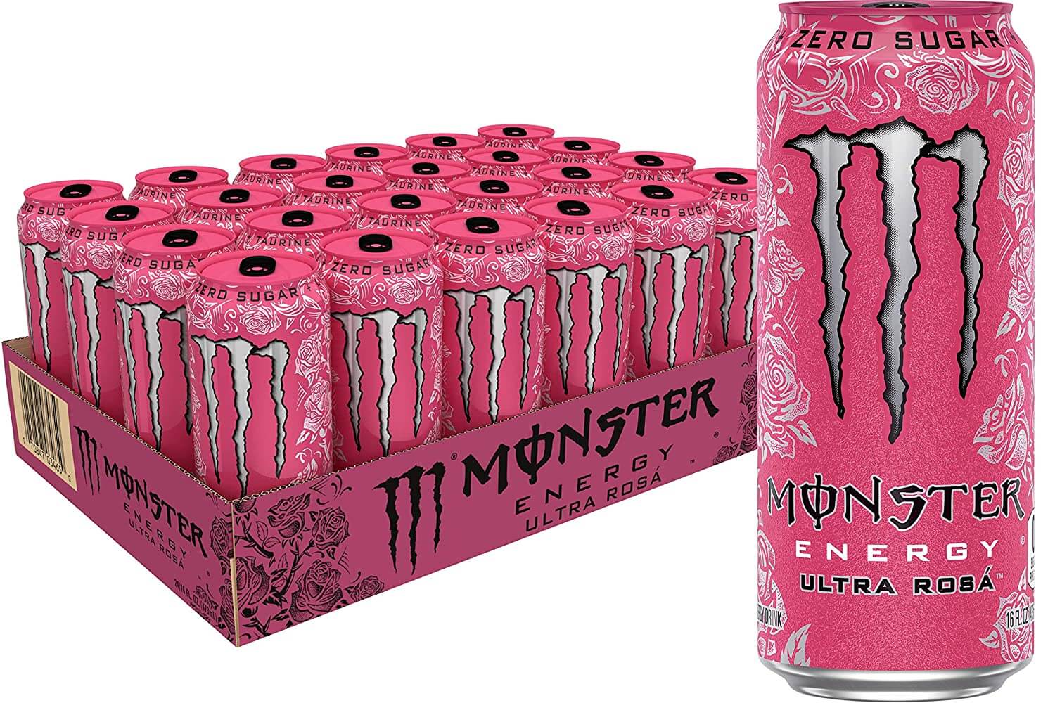 Monster Energy Ultra Rosa 473ml x 24st