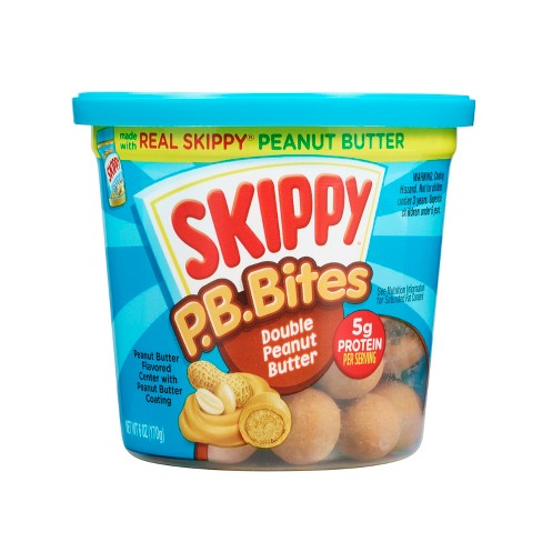 Läs mer om Skippy Peanut Butter Bites Double Peanut Butter 170g