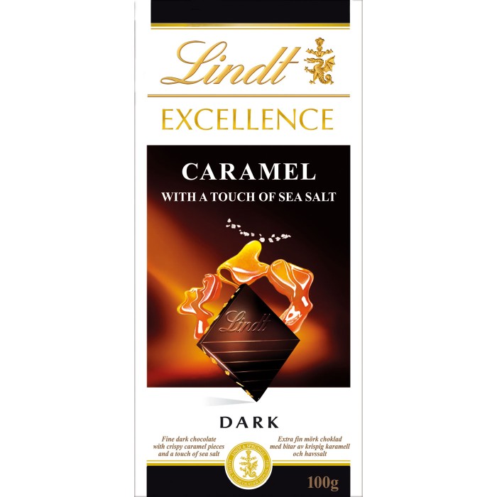 Lindt Excellence Caramel 100g