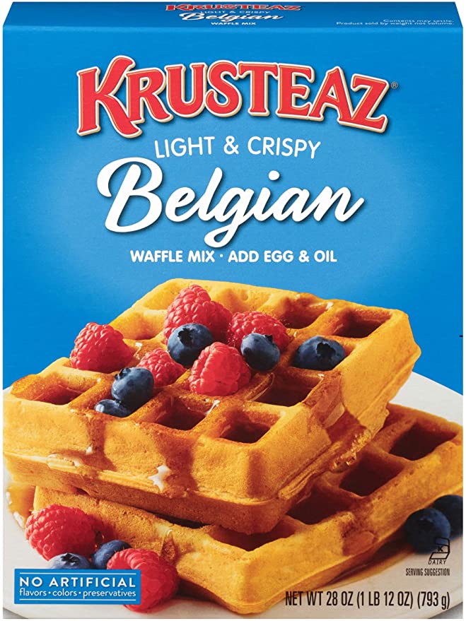 Krusteaz Belgian Waffle Mix 793g